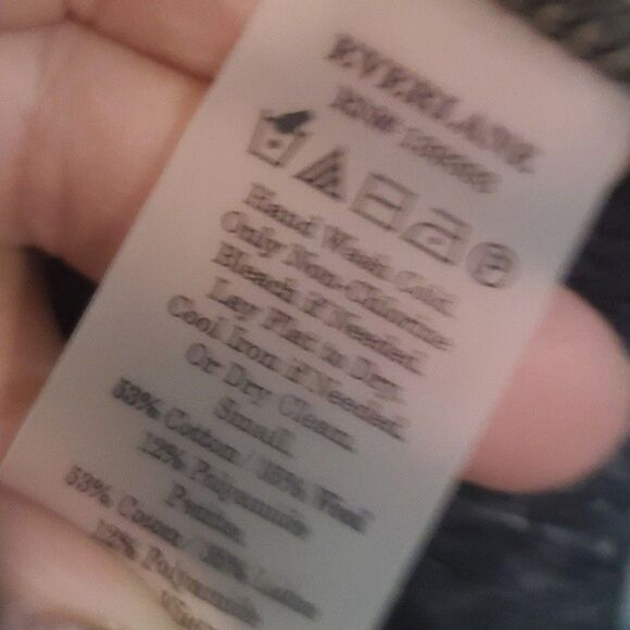 Everlane The Sweater Muscle Tank Cotton Wool Blend in charcoal Gray - Picture 5 of 11